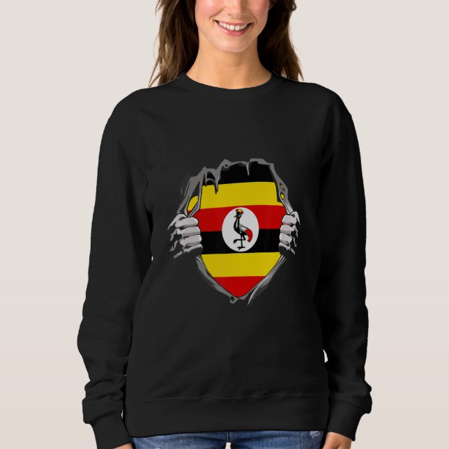 Moletom Uganda Flag (Frente)