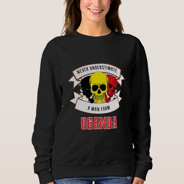 Moletom Uganda Nunca Subestime (Frente)