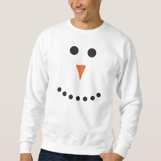 Moletom Ugly Sweater Snowman (Frente)