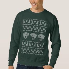 Moletom Ugt Christmas Sweater Labrador Retriever Edition