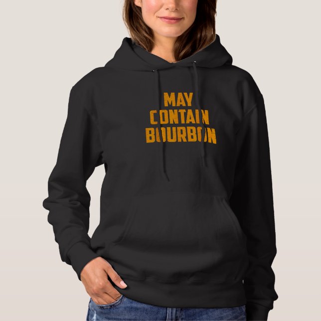 Moletom Uísque Pode Conter Bourbon  Álcool Bebida Beber (Frente)