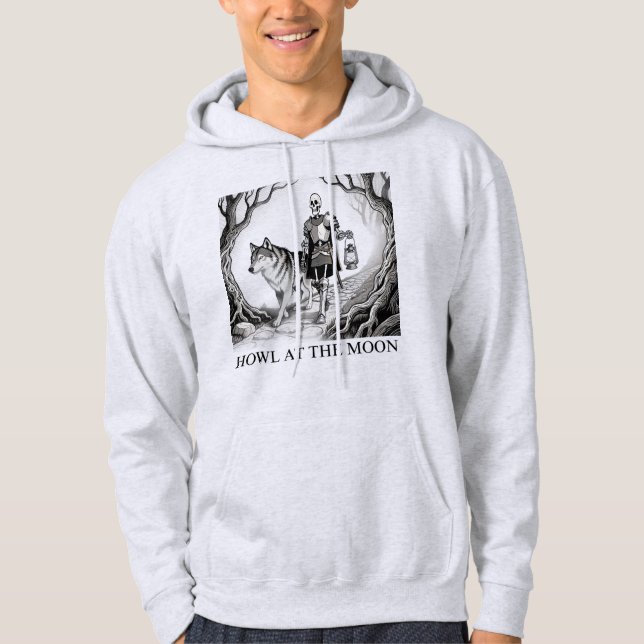 Moletom Uivar para a Lua (Frente)