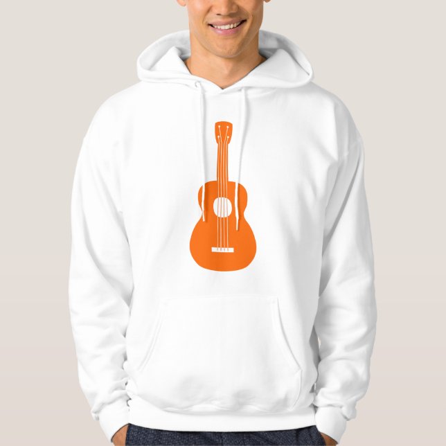 Moletom Ukulele - Laranja (Frente)