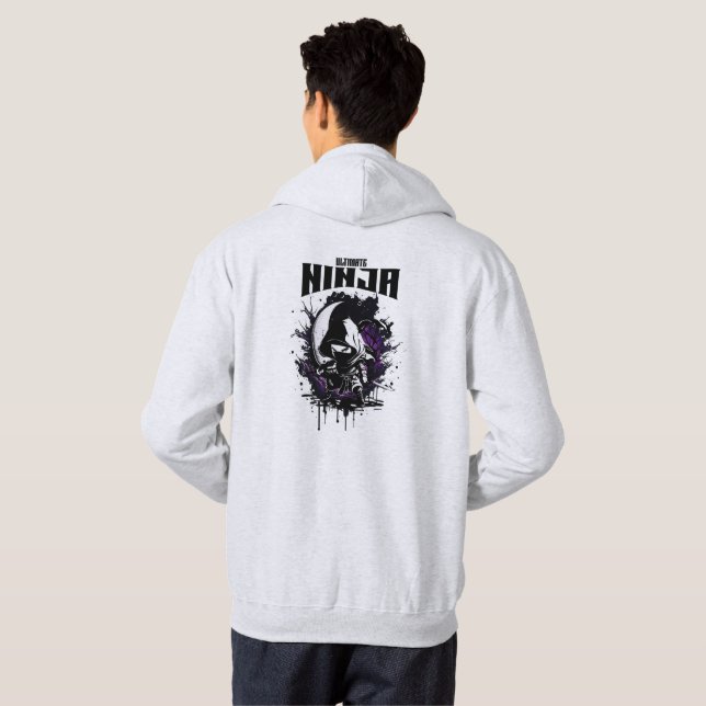 Moletom Ultimate Ninja Ilustração Hoodie Sweatshirt (Parte Traseira Completa)