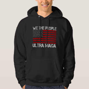 Moletom Ultra Maga Pró Trump 2024 Divertido Republicano