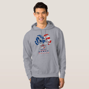 Moletom Ultra Maga Skull   Hoodie de uso masculino
