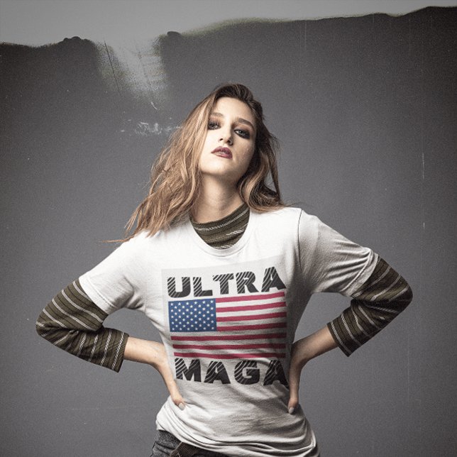 Moletom ULTRA MAGA TRUMP T-Shirt -CHRISTMAS T-SHIRT Sweats (Criador carregado)