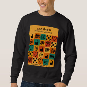 Moletom Um África – Adinkra – Gana -