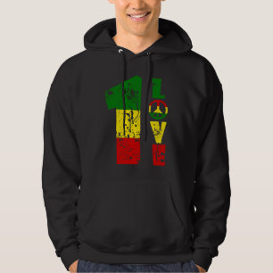Moletom Um Amor Jamaica Música Reggae Rasta Caribenha Pri