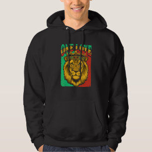Moletom Um Amor Rasta Leão Orgulho Jamaicano Reggae Africa