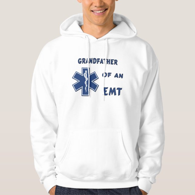 Moletom Um avô orgulhoso de EMT (Frente)