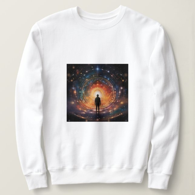 Moletom Um belo e incomum presente presente para sua espos (Frente do Design)