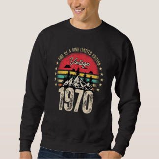 Moletom Um Dos Tipos Limited Edition 1970 Retro Vintage B