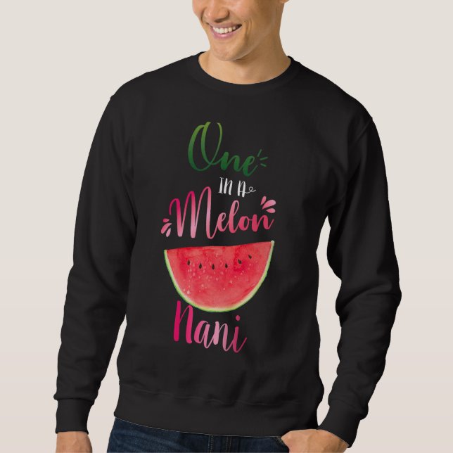 Moletom Um Em Um Melon Nani Waterlemon Summer Avó (Frente)