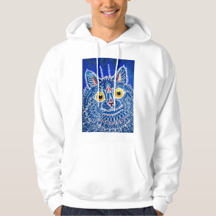 Moletom Um gato em estilo gótico por Louis Wain