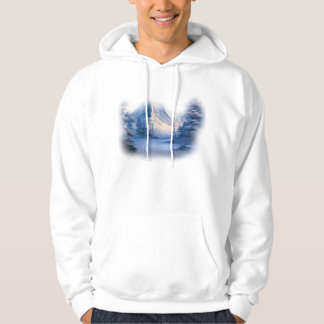 Moletom Um Hoodie bonito da neve da montanha