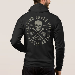 Moletom Um Hoodie de logotipo de garagem de níquel v6