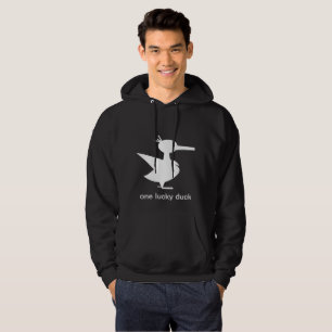Moletom Um Hoodie do Pato Sortudo (com texto!)