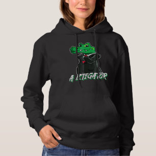 Moletom Um Jurista De Litigador Alligador Em Suit Tee