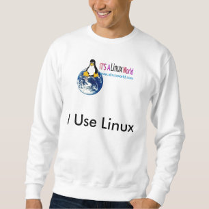 Moletom um mundo do linux