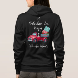 Moletom Um Namorados para a Peppy Ladies Hoodie