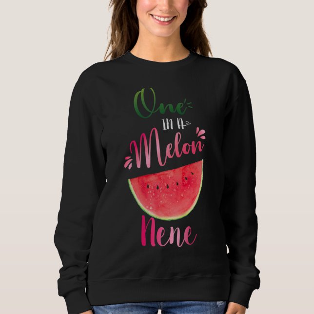 Moletom Um Num Melon Nene Waterlemon Summer Avó (Frente)