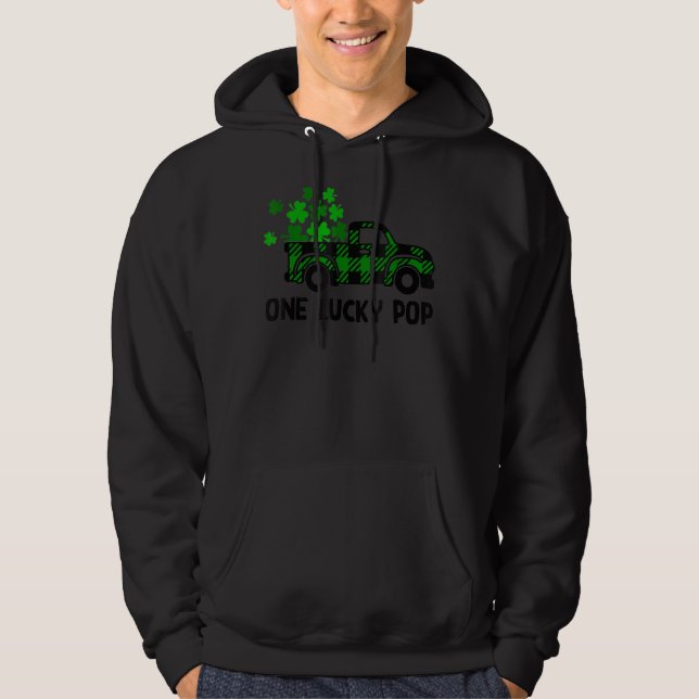 Moletom Um Pai Engraçado Padre Irlandês Clovers Rua Patch (Frente)
