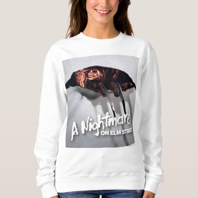 Moletom Um pesadelo na Elm Street | Freddy Krueger Peeking (Frente)
