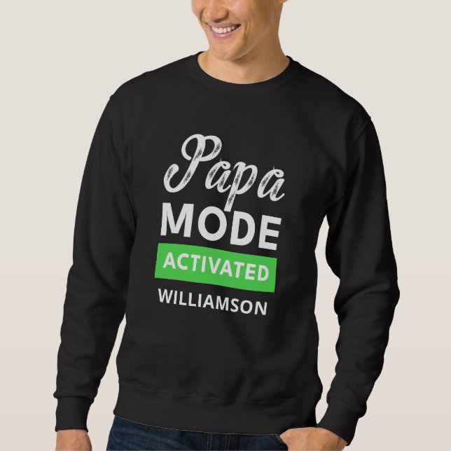 Moletom Um presente engraçado para o novo papai ser (Frente)