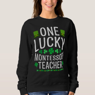 Moletom Um Professor Lucky Montessori Saint Patrick Costum
