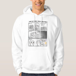 Moletom Um Sapo Longe Da Grande Arma Engraçada Com Hoodie.