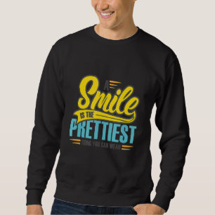 Moletom Um Sorriso É A Coisa Mais Prettal Que Você Pode Ve