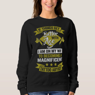 Moletom Um Tatuador Magnífico Tatuador Tatuador Aniversári