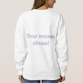 Moletom uma camisola de excelente para mulheres vítimas de