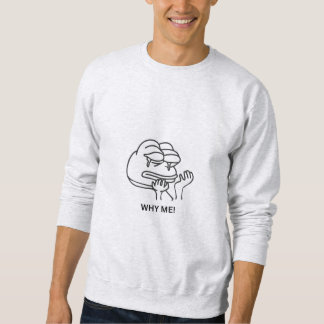 Moletom Uma camisola de suor de cinza