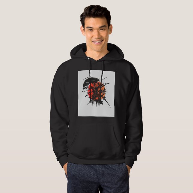 Moletom Uma camisola premium com um design estético (Frente Completa)