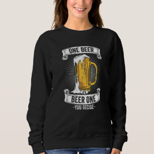 Moletom Uma Cerveja Ou Cerveja One - Você Decide I Pub & C