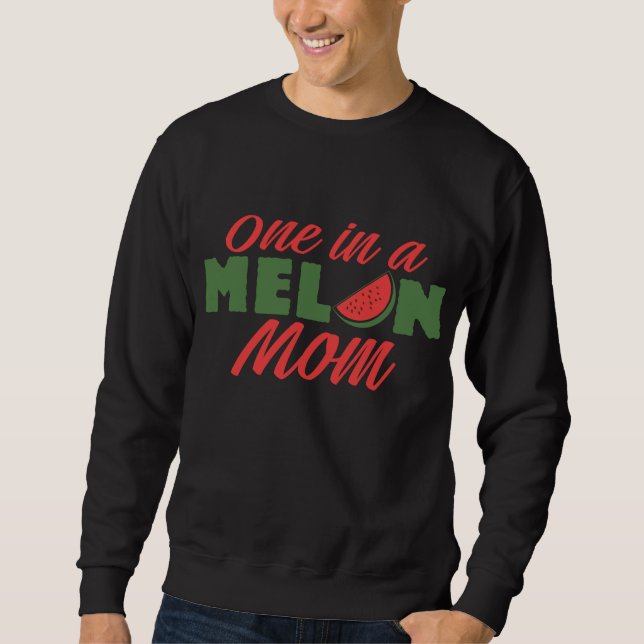 Moletom Uma Em Um Melão Mãe Mãe Mães Melancia (Frente)