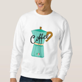 Moletom Uma moka de café italiano