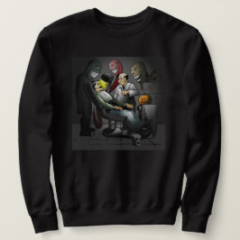 Moletom Uma noite de Dia das Bruxas no dentista