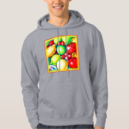 Moletom Uma Pintura Livremente De Frutas. Comprar Agora