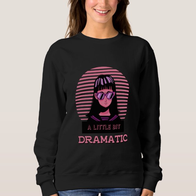 Moletom Uma Vintagem Um Pouco Dramática (Frente)