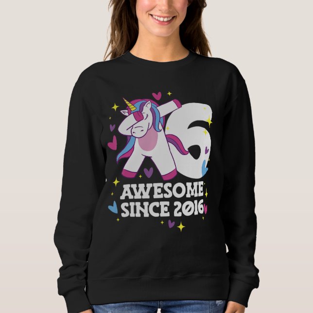 Moletom Unicorn Aniversário 1 (Frente)