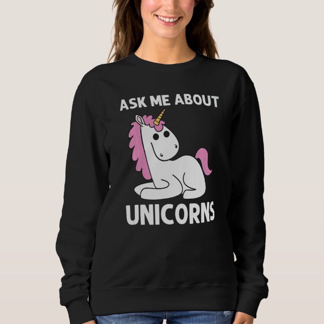 Moletom Unicorn Designs For Men Women Mythical Horse (Frente)