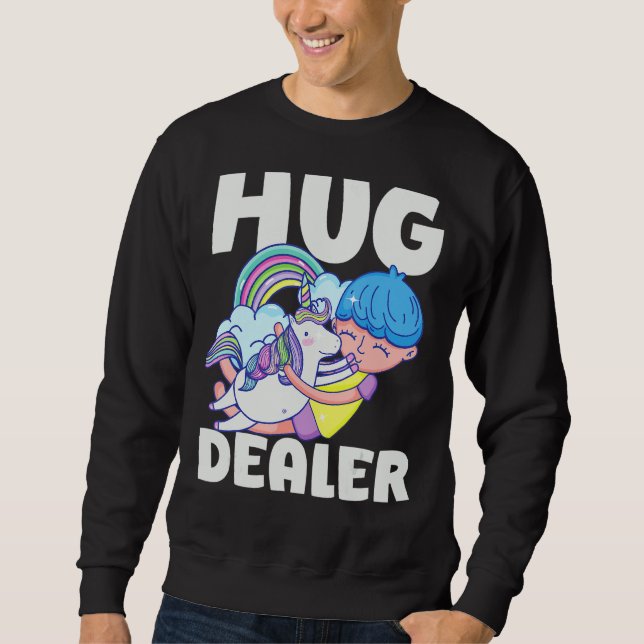 Moletom Unicorn Funny Hug Dealer (Frente)