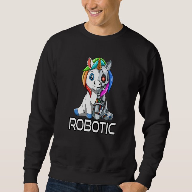 Moletom Unicorn Robot Robotic Cuddling Cyborg (Frente)