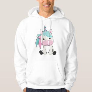 Moletom Unicorn Rosa Unicorns Kawaii Animais Para Crianças