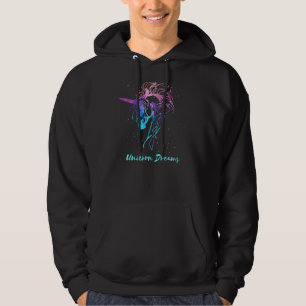 Moletom Unicorn Sonha Unicorn Vintage Fantasy Graphic