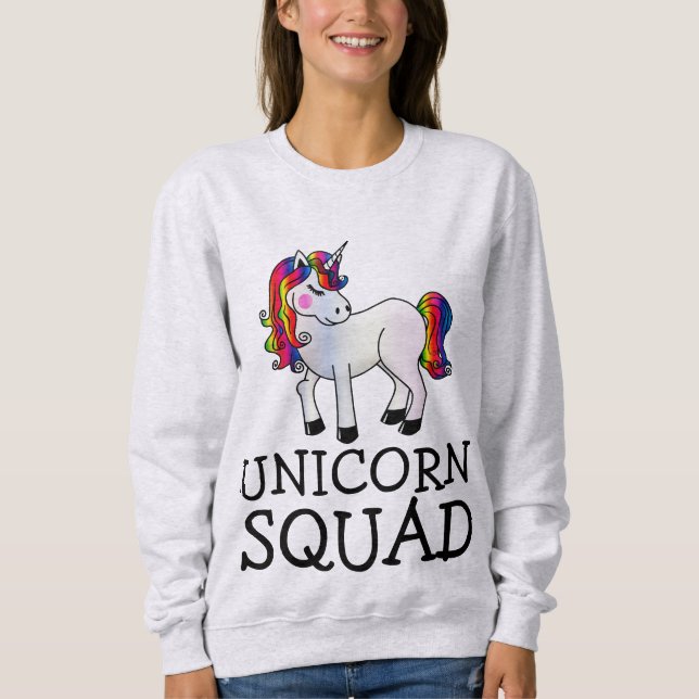 Moletom UNICORN SQUAD T-Shirts (Frente)