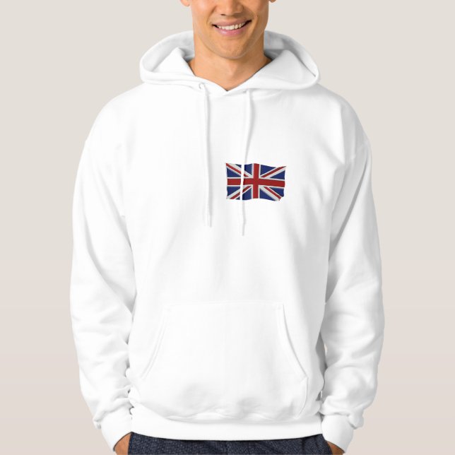 Moletom UNIDO JACK BRITISH FLAG Hoodie Patriótico (Frente)